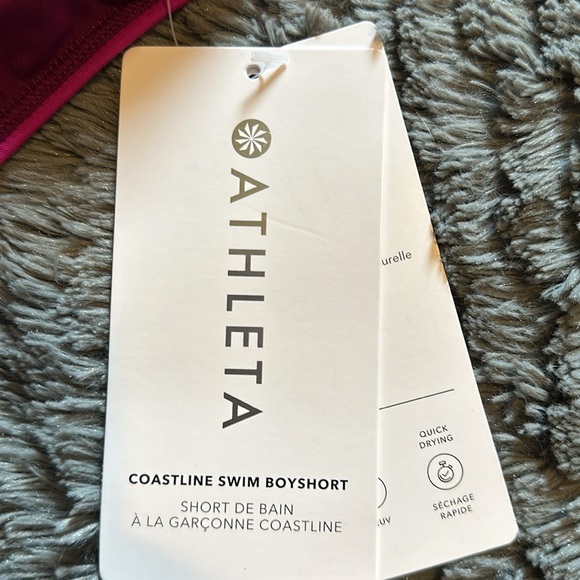 NWT Athleta Coastline Swim Boyshort - Picture 3 of 6